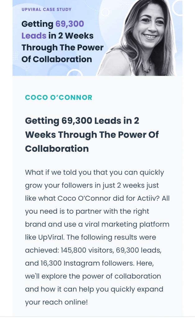 referral marketing campaign results