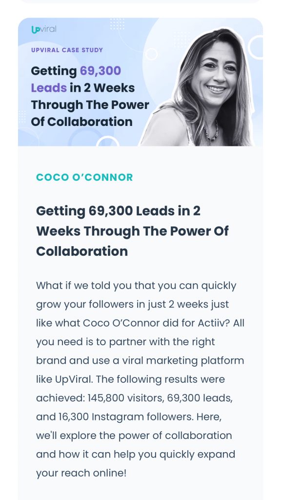 referral marketing campaign results