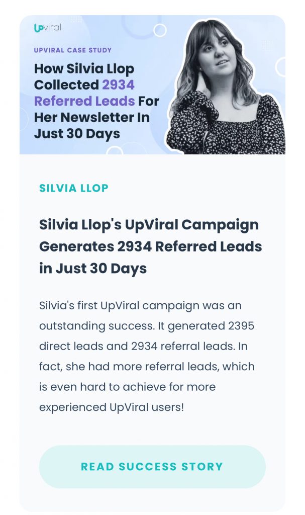 referral marketing campaign results