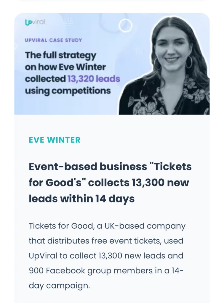 referral marketing campaign results