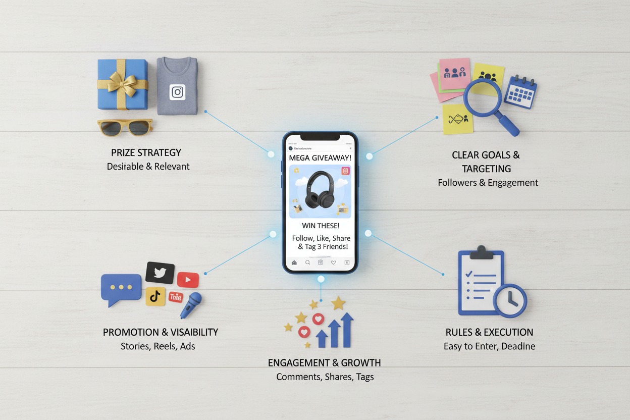Key Components of a Successful Instagram Giveaway