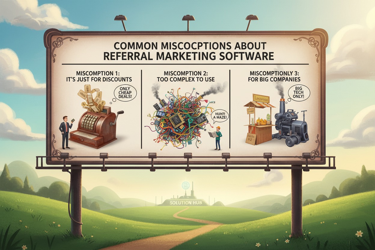 Common Misconceptions About Referral Marketing Software