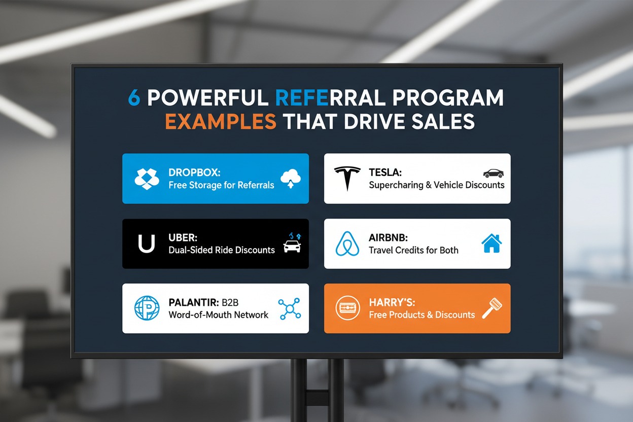 6 Powerful Referral Program Examples That Drive Sales