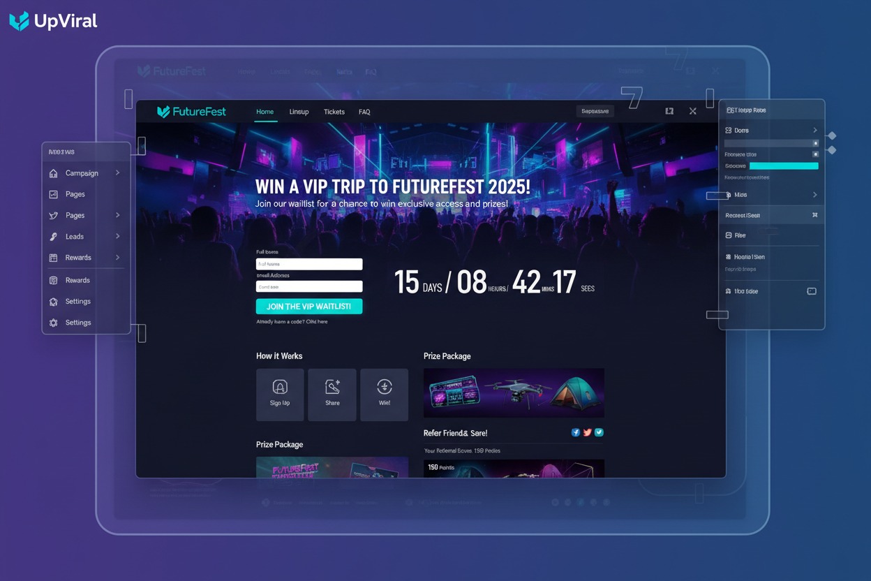 Key Features of UpViral vs Viral Loops